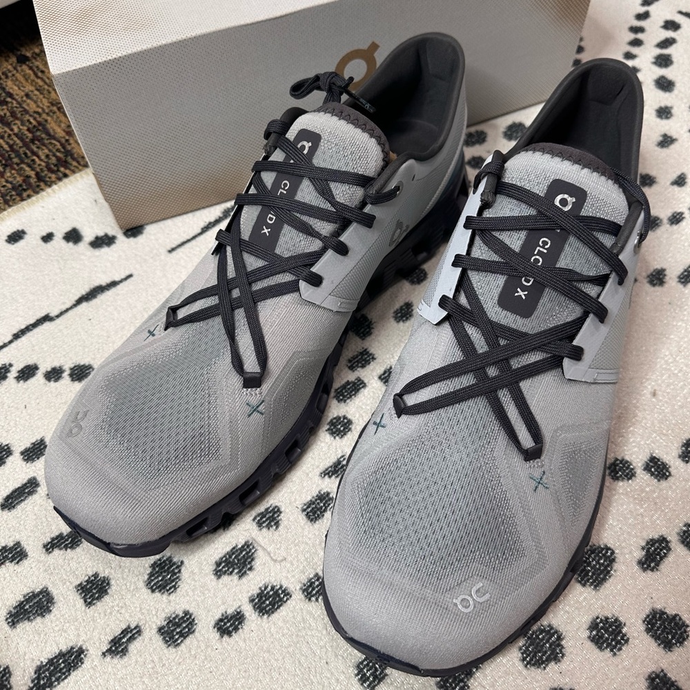 On Running Gray Athletic Shoes